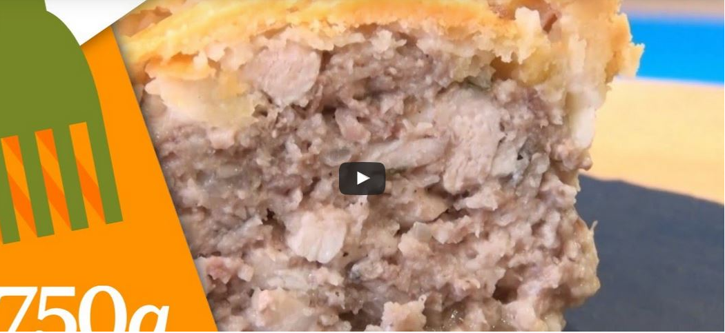 Recette de Pâté de lapin en croûte